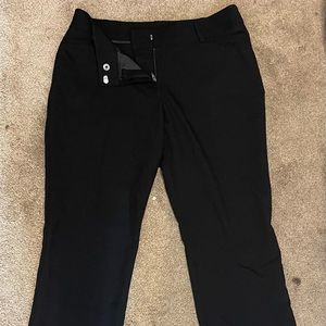 Woman’s black dress pants